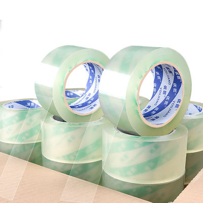 Waterproof Clear 3 Inch Bopp Tape Custom Printed 90mic