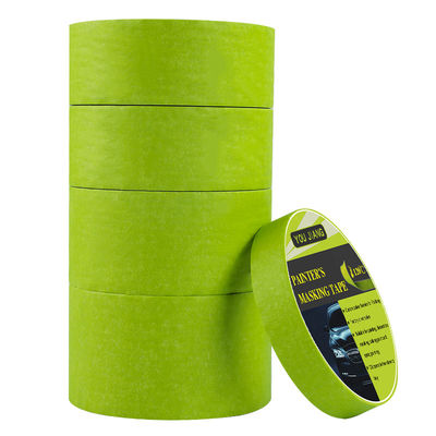 Outdoor Delicate Surface Masking Tape Fine Line Painters Tape Wall Decoration 125mic