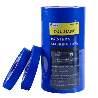 High Viscosity Seamless Painters Masking Tape 3/8 48mm