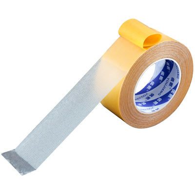 160MIC PVC Adhesive Carpet Cloth Duct Tape Bonding Yellow Hot Melt