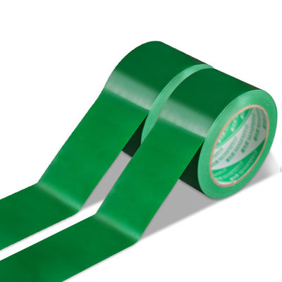 Polyvinyl Chloride Vinyl PVC Barrier Tape Black Yellow For Warehouse Floor