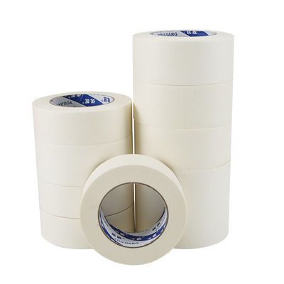 White Color Paint Masking Tape Protects Surfaces And Removes Easily 130um Thickness