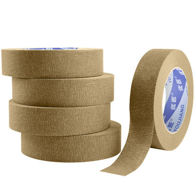 Brown Paint Glue Car Paint Tape High Temperature Resistant Paint Masking Tape