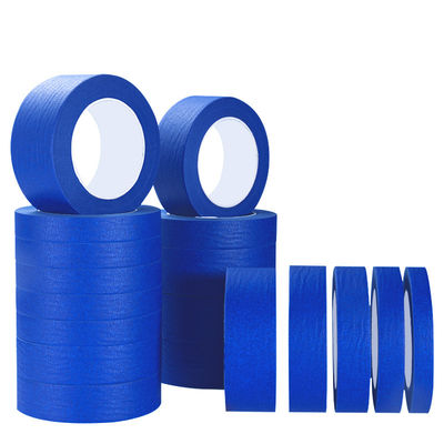 Blue Strong And UV Resistant Color Station Paint Tape Artist'S Masking Tape Roll For Auto Painting