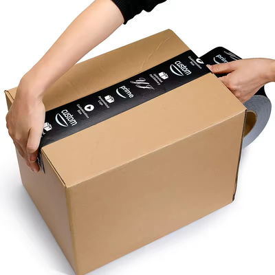 Biodegradable And Recyclable Self Adhesive Kraft Tape For Packaging