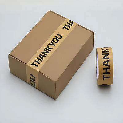 Starch Glue Degradable Colour Printing Custom Printed Biodegradable Water Activated Kraft Paper Tape