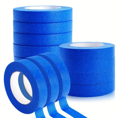 High UV Resisitent Outdoor Blue Painter′s Tape For Wall Masking