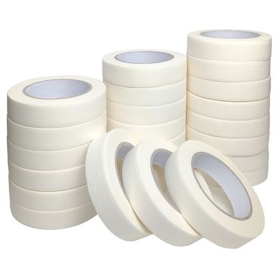 25mmx25 Meters White Masking Tape For Painting And Decorating Customization