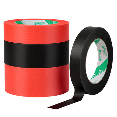 wholesale red black crepe paper masking tape