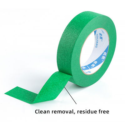 Custom Size Strong Adhesive Wall Spray Painter Masking Crepe Paper Tape