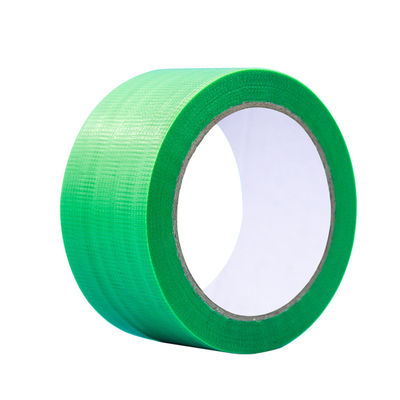 High Strength PE Cloth Masking Tape Plastic Film Stitching / Industrial Masking For Mass Customization