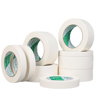 Premium White Masking Tape Non-Residue High Temp Resistance For Painters & DIY Crafts