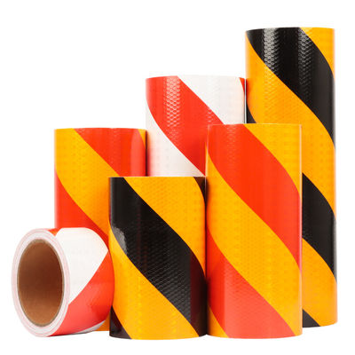 PVC Crystal Lattice Self-Adhesive Vehicle Conspicuity Traffic Safety Warning Reflective Tape Extraordinary Stickiness