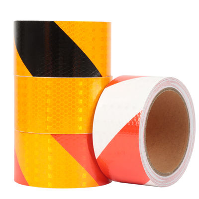 PVC Crystal Lattice Self-Adhesive Vehicle Conspicuity Traffic Safety Warning Reflective Tape Extraordinary Stickiness
