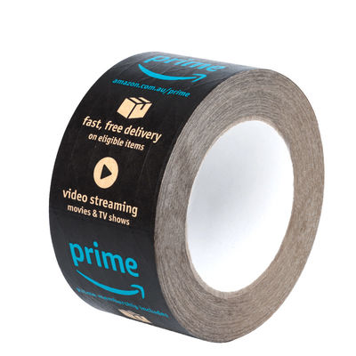 Eco Friendly Custom Logo Printed Self Adhesive Kraft Paper Tape Packing Tape