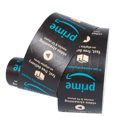 Customized Biodegradable Packing Logo Design Tape Eco Friendly Fragile Parcel Packaging Kraft Paper Gum Tape With Logo