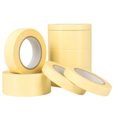 Custom Surface Protection High Temperature Crepe Paper Tape Roll Automotive Masking Tape Painters Tape For Painting