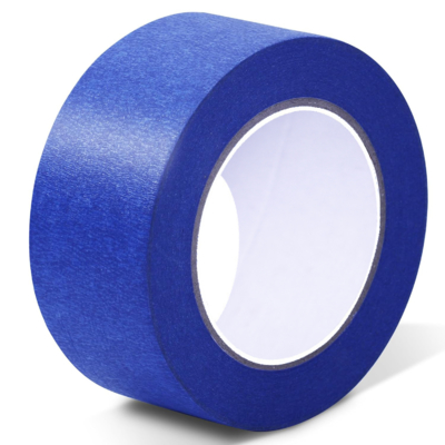 14 Days UV Resist Blue Crepe Paper Painters Masking Tape for Sharp Lines