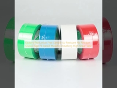 Factory Production Free Sample Uv Resistant No Residue Stucco Tape PE Based Masking Sheathing High Shear Tape